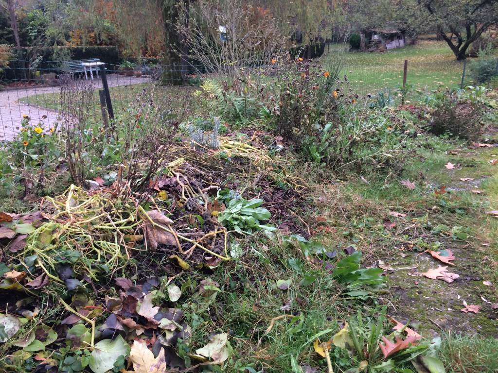 Automne 2016: Construction d&rsquo;un nouveau bac à&nbsp;légumes