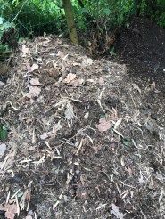 Parties seches du compost