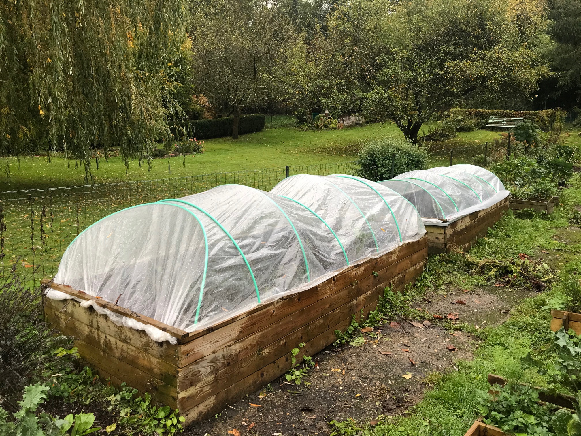 Preparation bacs pour hivers